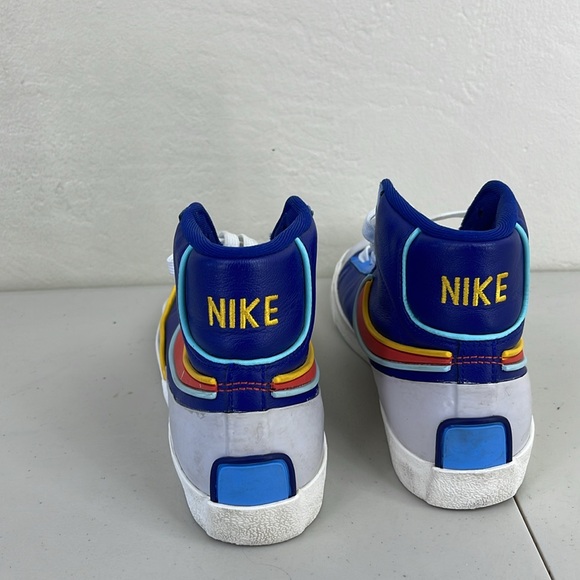 Nike Blazer Mid 77 Infinite D/MS/X Deep Royal Blue Copa Chile Red Men DA7233-400 - Picture 10 of 13